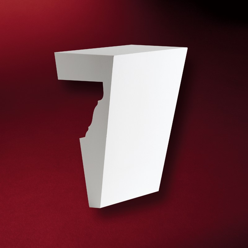 【輸入装飾材】 ファイポン キーストン K9M 上部巾203mm(下部巾152mm) x 高さ279mm x 上部厚み153mm(下部厚み29mm)