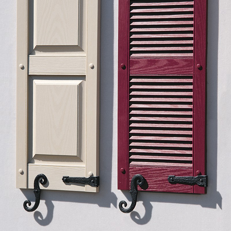 窓飾りシャッター アクセサリー デコラティブヒンジ＆Sフック　