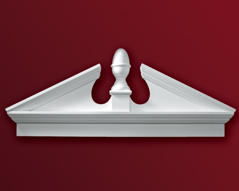 【輸入装飾材】 ファイポン コンビネーションエーコーンペディメント CAP50/85 巾1384/2270mm 高さ537/730mm