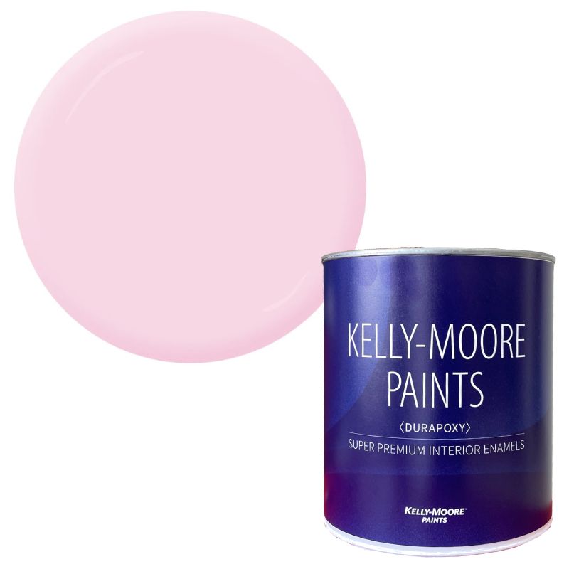 【輸入塗料】ケリーモア デュラポキシー 室内用水性塗料 KM5487 Pink Frosting