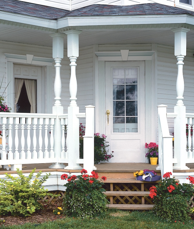 【輸入装飾材】 ファイポン ニューエルポスト(親柱) NP6x48 高さ1219mm バラスターシステム構成材