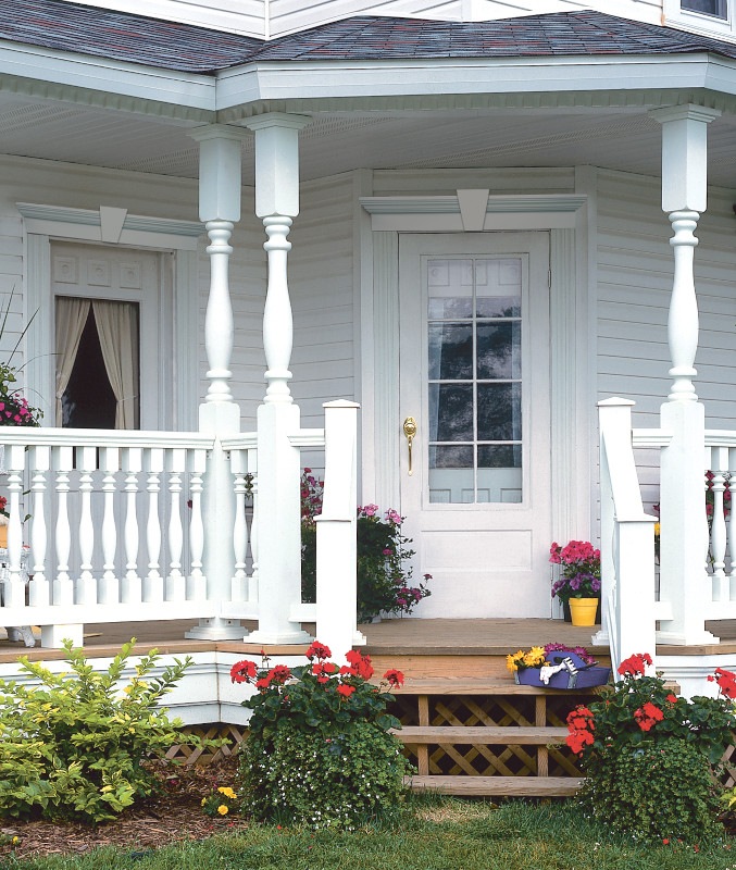 【輸入装飾材】 ファイポン レールサポートブロック RSC4X4X6 バラスターシステム構成材