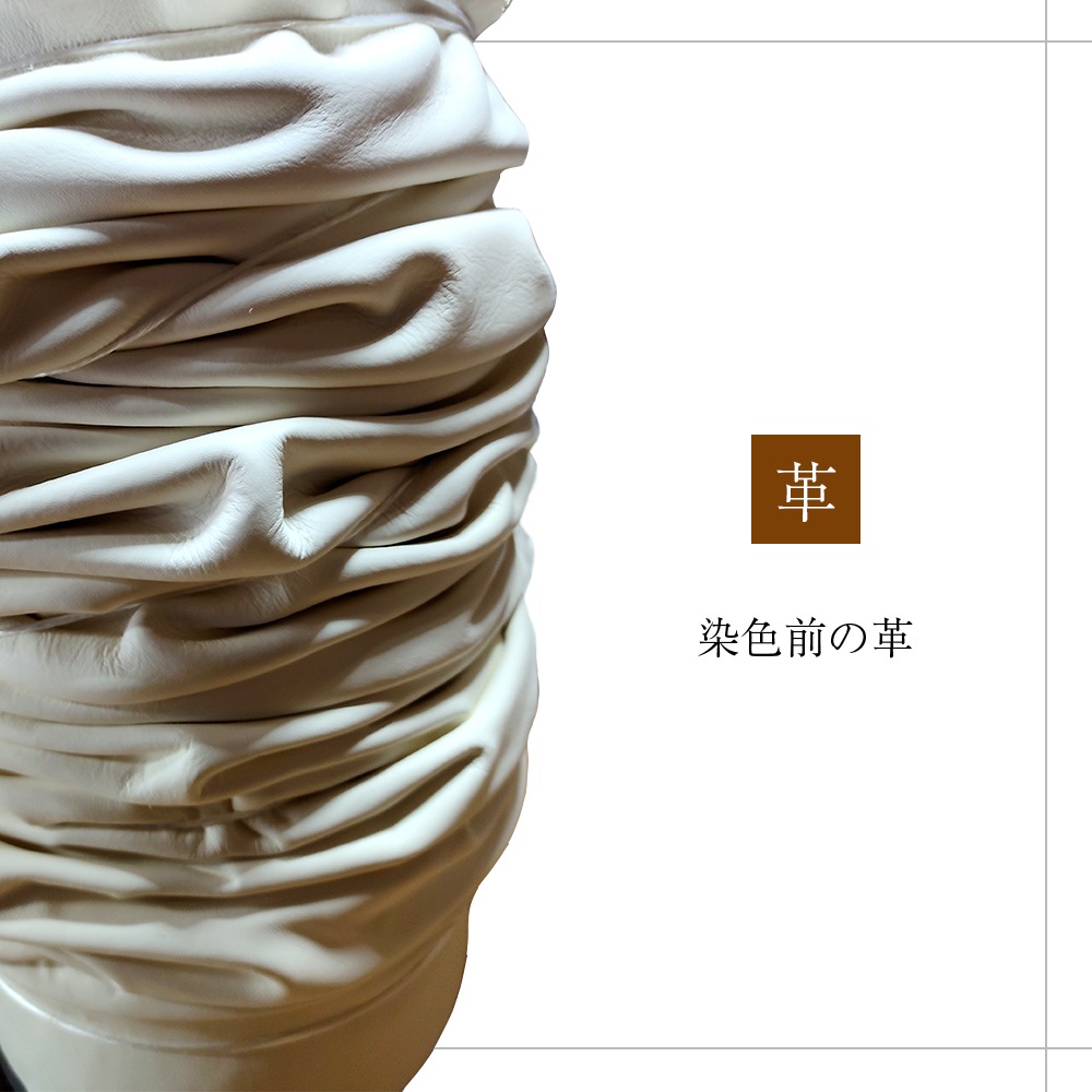 藍×革 ピアス サージカルステンレス金属アレルギー対応