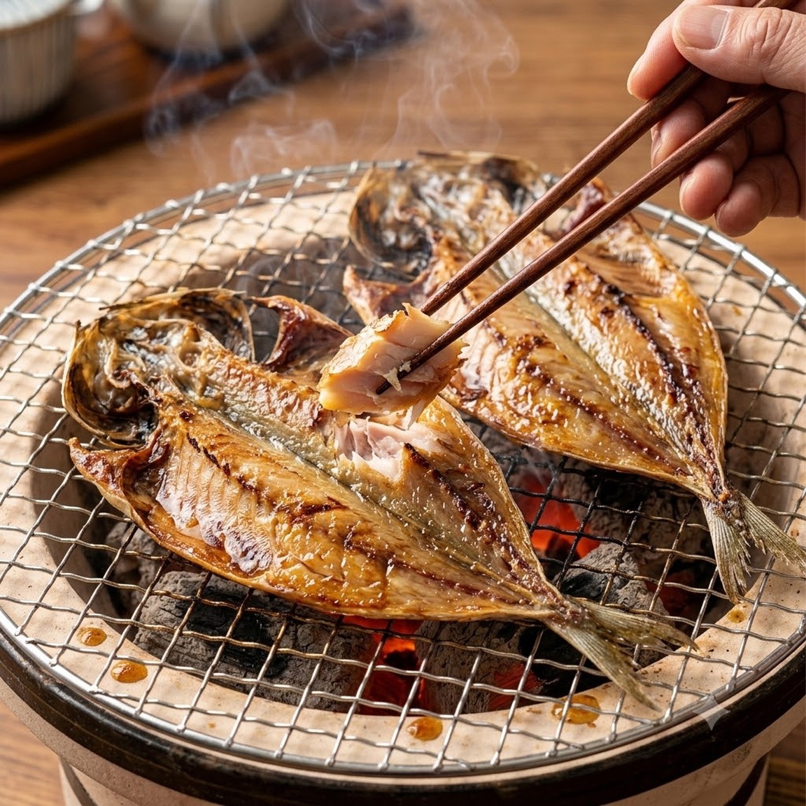 真あじ干物S 3枚入り