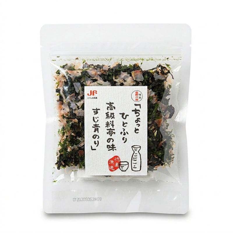 徳島産 ちょっとひとふりすじ青のり