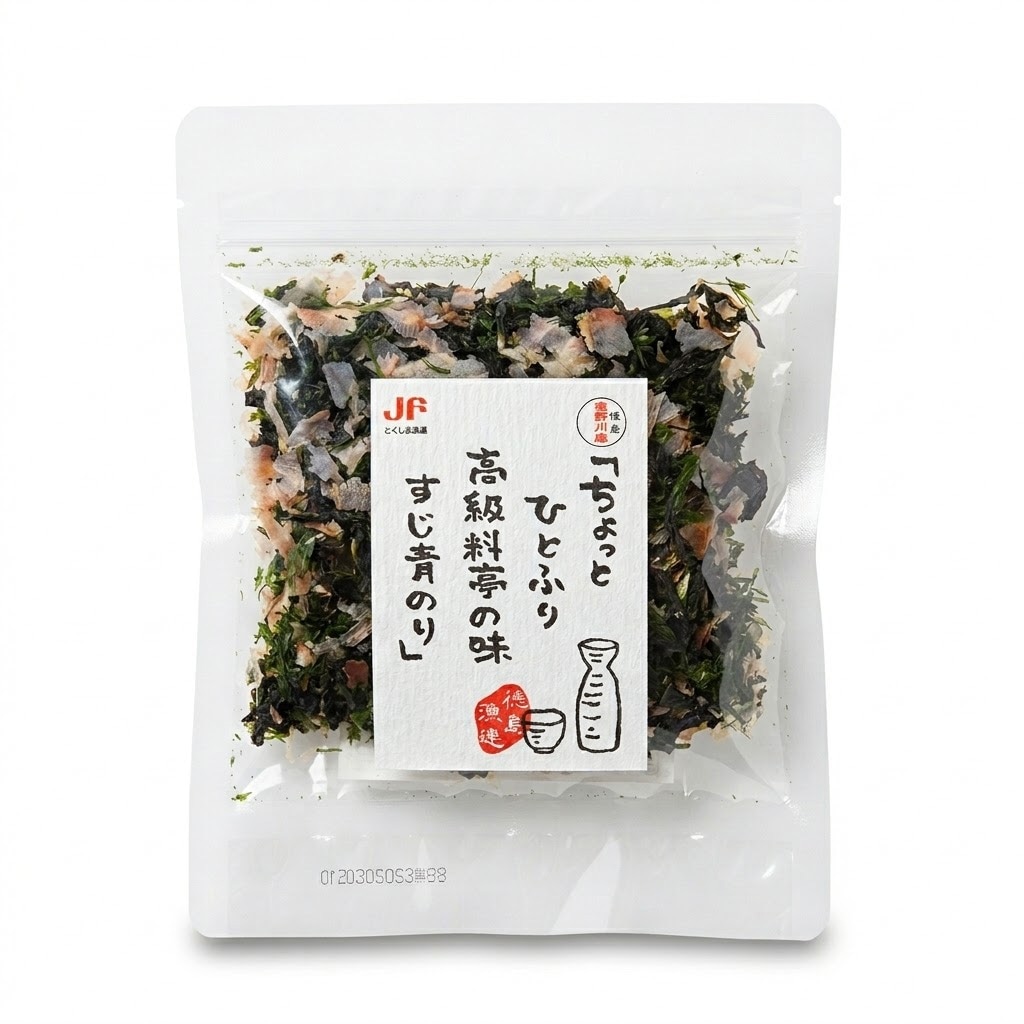 徳島産 ちょっとひとふりすじ青のり