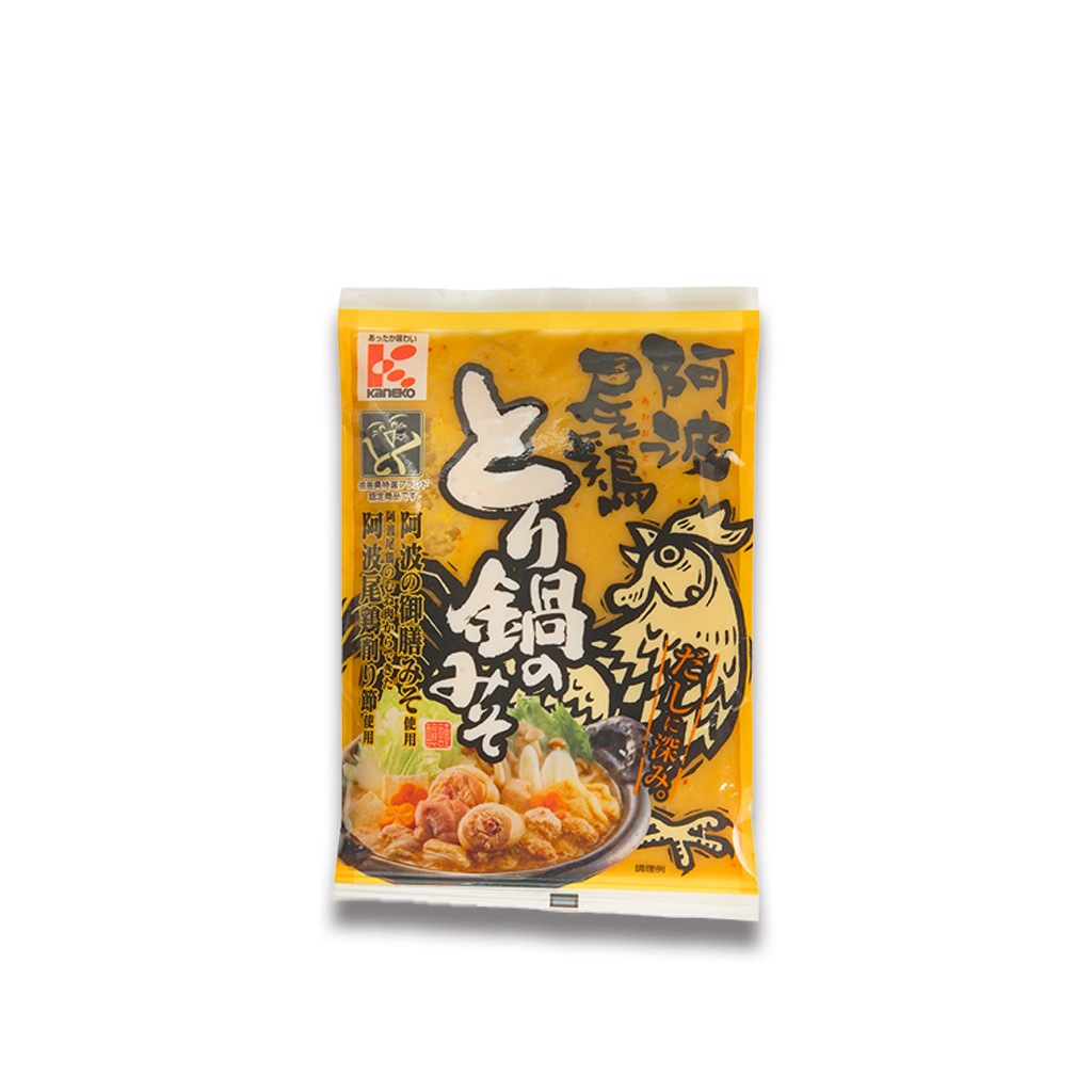 阿波尾鶏とり鍋のみそ