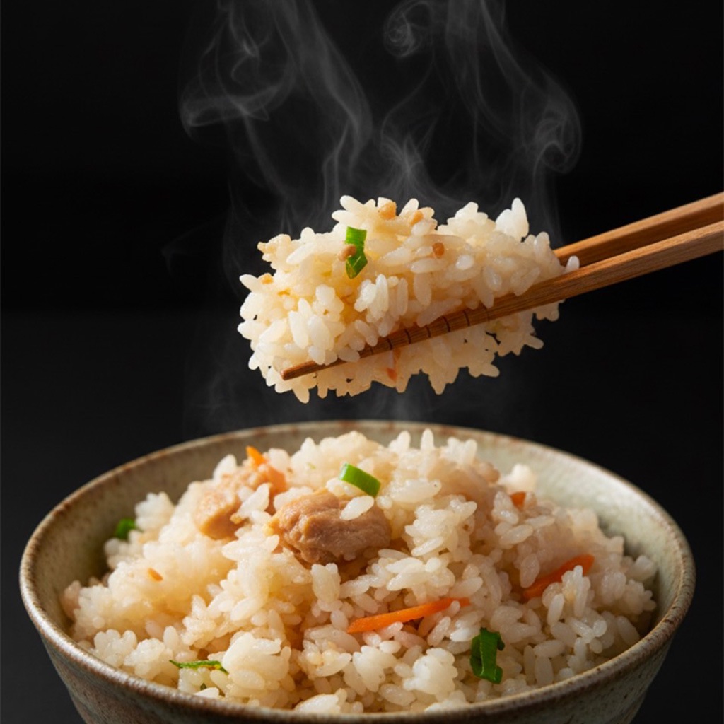 阿波尾鶏の炊き込みごはんの素