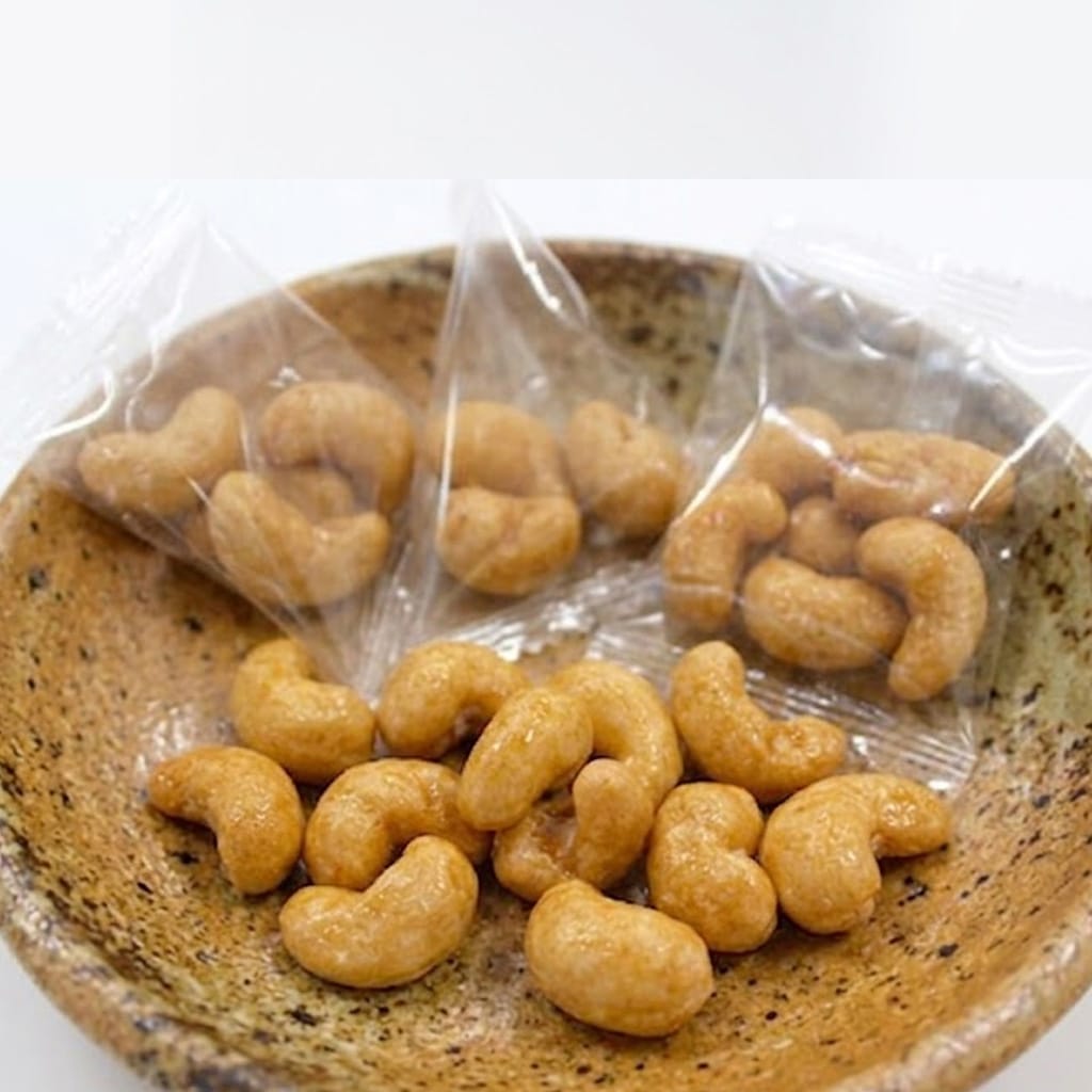 うどん出汁のカシューナッツ