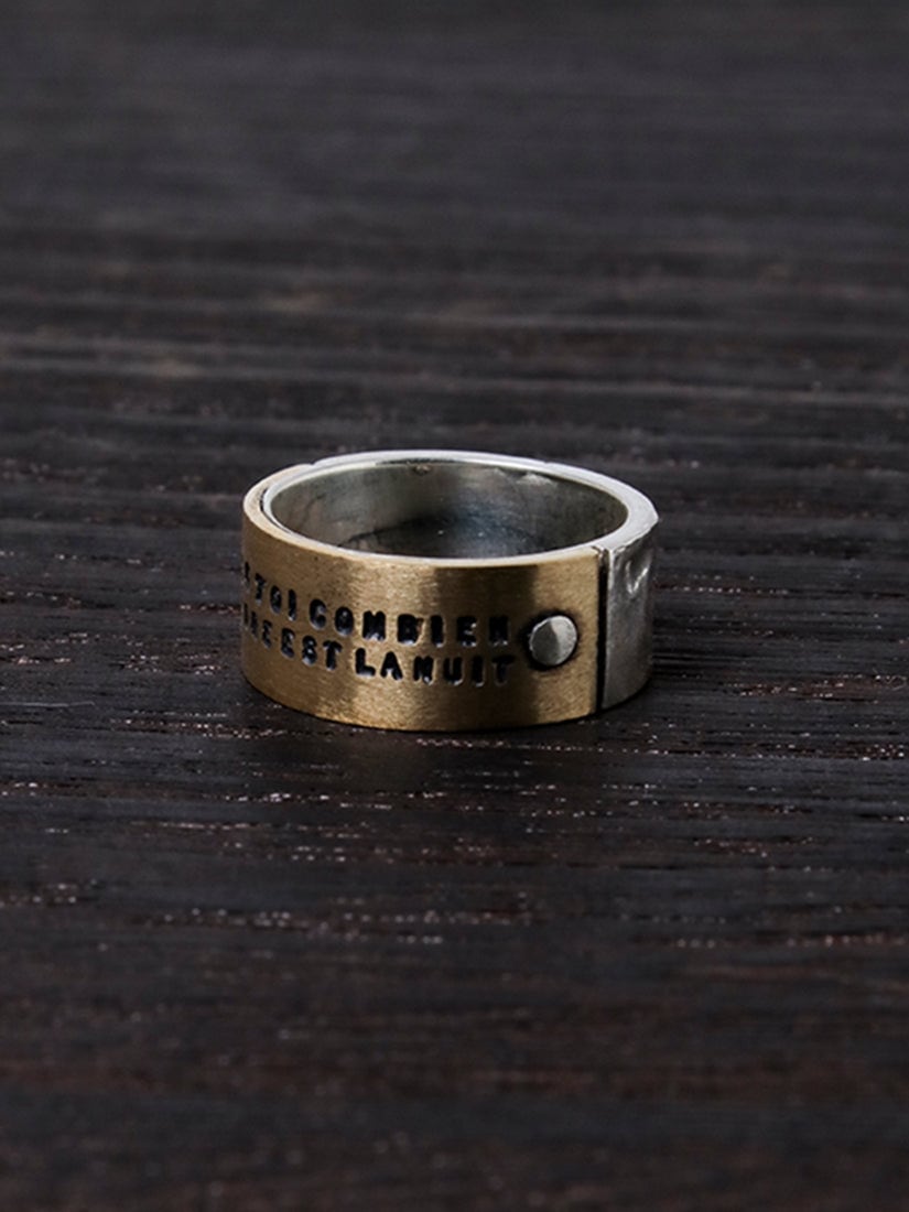 10万格安◆ミャカレジュエリーK10＆SVリング新作＃アッシュペーフランスメンズ ジュエリーセレクトショップの新業態「アッシュ・ペー・フランス