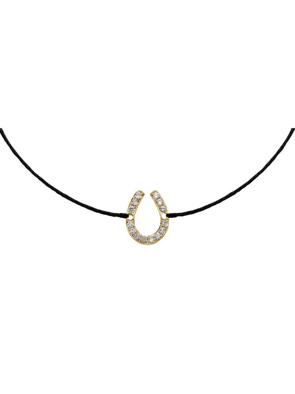 HORSESHOE PAVE ブレスレット