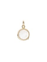 ペンダントトップ ラウンド型S (ファセットカット有)（ネックレス