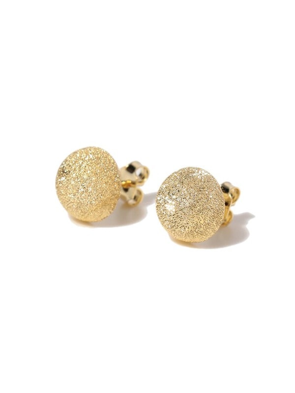 ピアス LARGE BUTTON STUDS
