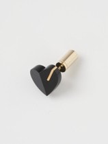 MAYU heart ピアス オニキスブラック 片耳 ミニハートピアス オニキス (片耳用)(ピアス)|H.P.FRANCE公式