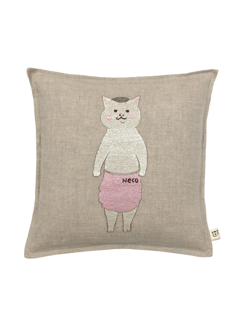 きょうの猫村さん コラボレーション クッションカバー きょうの猫村さんコラボレーション｜クッションカバー 30x30cm