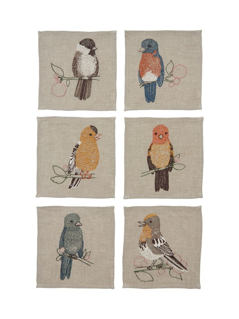 Coral＆Tusk コースター6枚セット コースター 6枚セット Songbirds Tree（テーブルウェアその他）｜H.P.