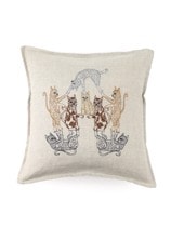 クッションカバー 30x30 Acro cat（クッション）｜H.P.FRANCE公式サイト