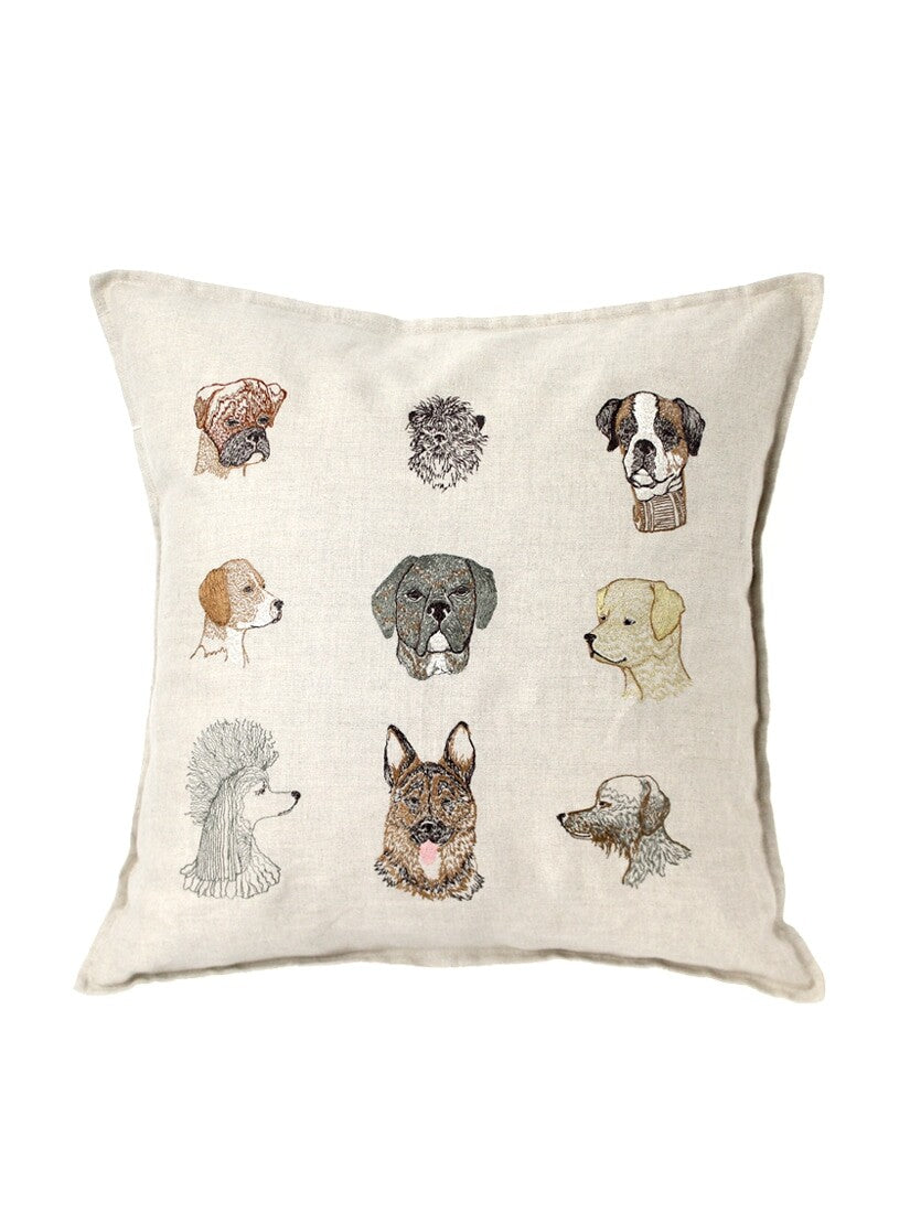 クッションカバー 40x40 Dogs（クッション）｜H.P.FRANCE公式サイト