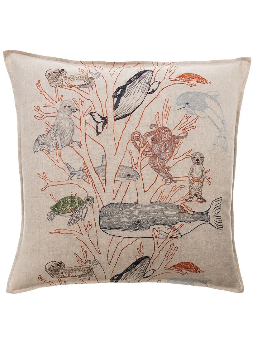 Coastal｜クッションカバー 50x50 Coral Forest（クッション）｜H.P.