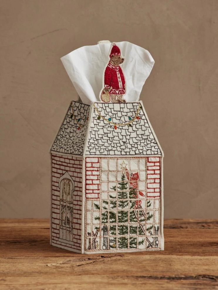 Holiday｜ティッシュボックスカバー Home For the Holidays（アート