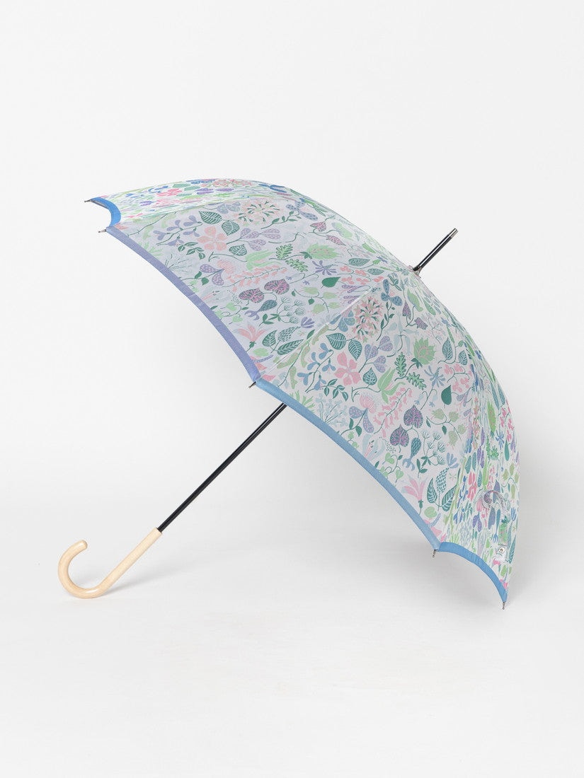 槙田商店》傘 Stig Lindberg HERBARIUM (BRIGHT) lightblue（傘