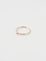 H.P. FRANCE K10YGイニシャルリングA Lip:K10YGイニシャルリングH（リング）｜H.P.FRANCE公式サイト