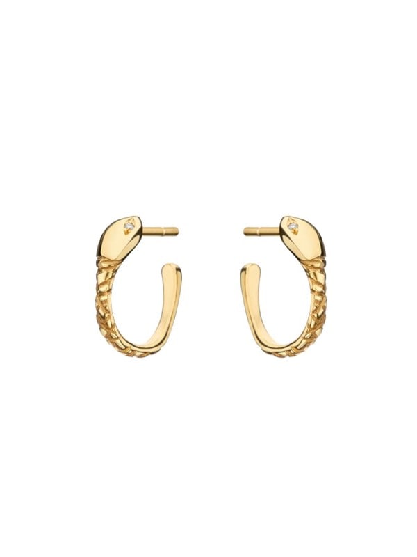 Snake Mini Hoop ピアス