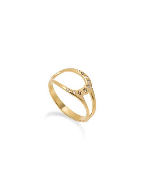 Gold Curve Romance リング