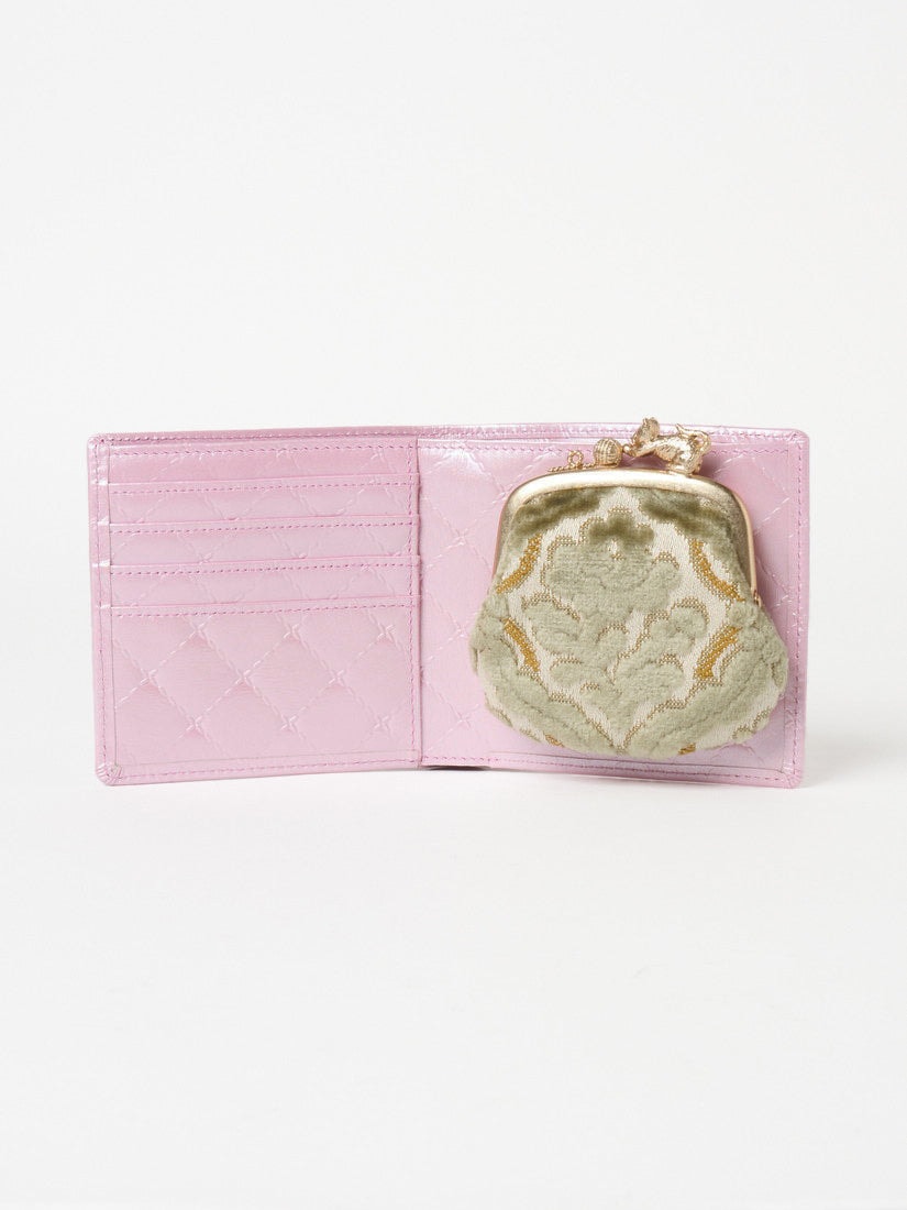 限定商品】がま口折財布 ピンク・猫（その他財布）｜H.P.FRANCE
