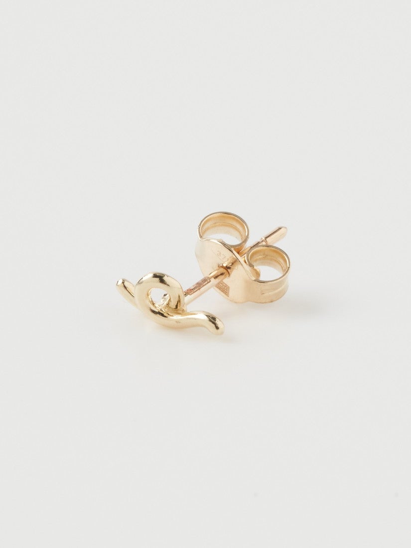 ピアス MINI LOOP SINGLE PIERCE IN GOLD(片耳用)