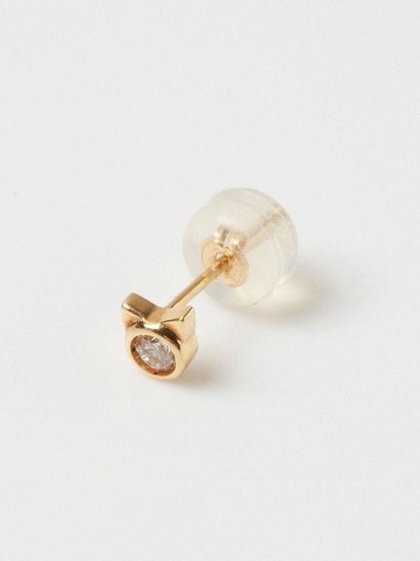 CAT STUD ピアス（片耳用）