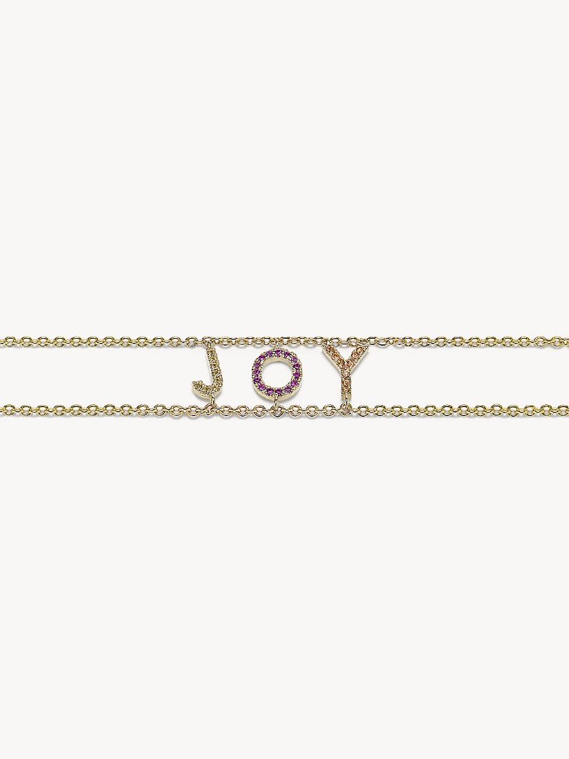 Roxanne First》Pink & Yellow Sapphire 'Joy' Say Something