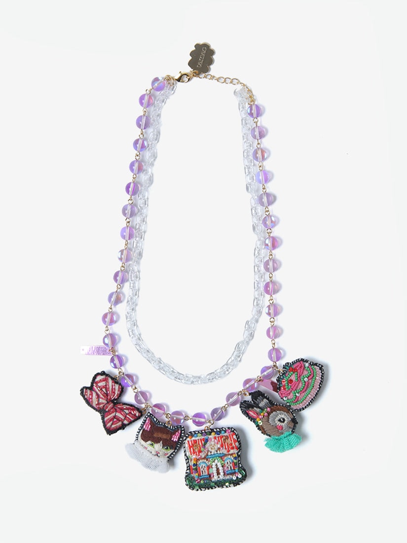 tamao world 刺繍ネックレス House of candy