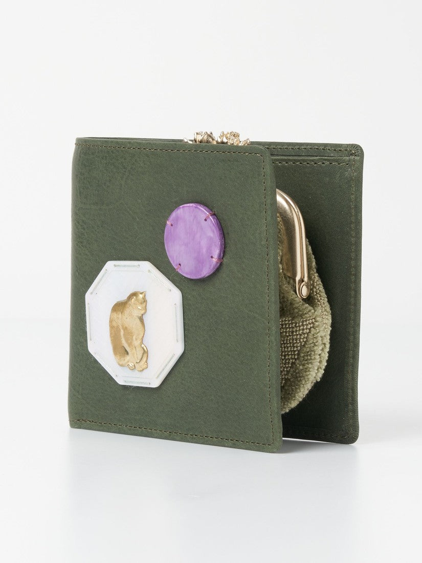 眠り猫 折り財布 black（その他財布）｜H.P.FRANCE公式サイト