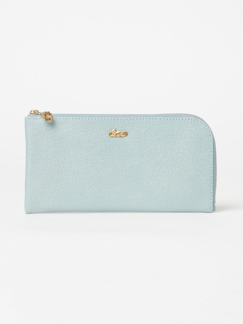 ちびねこLF財布 (L) light blue
