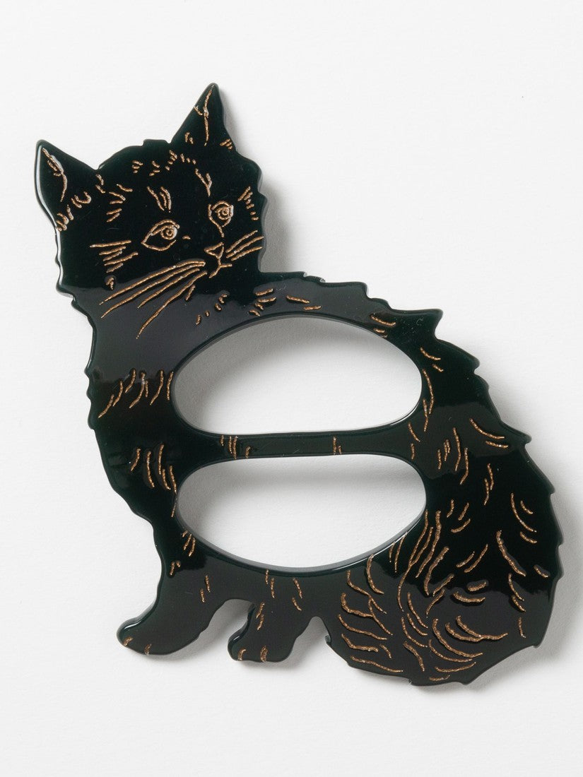 スカーフリング ネコ（ブローチ）｜H.P.FRANCE公式サイト