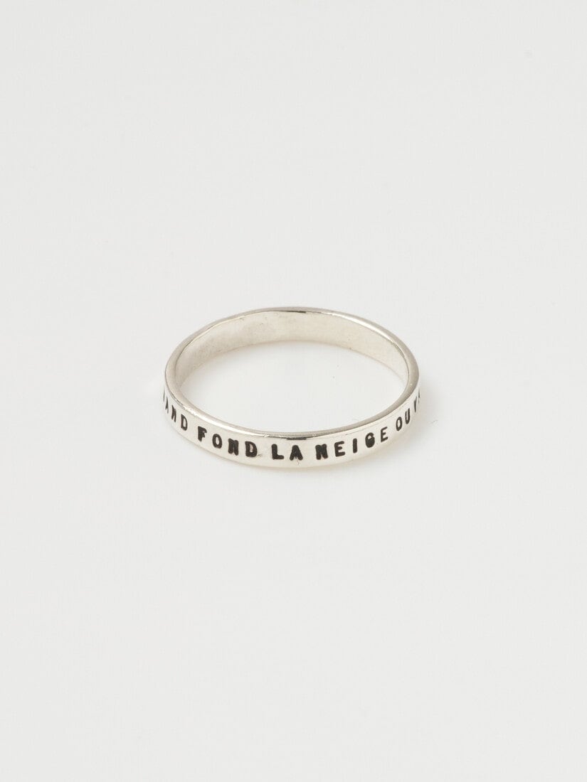 Quand fond 雪解け リング（リング）｜H.P.FRANCE公式サイト