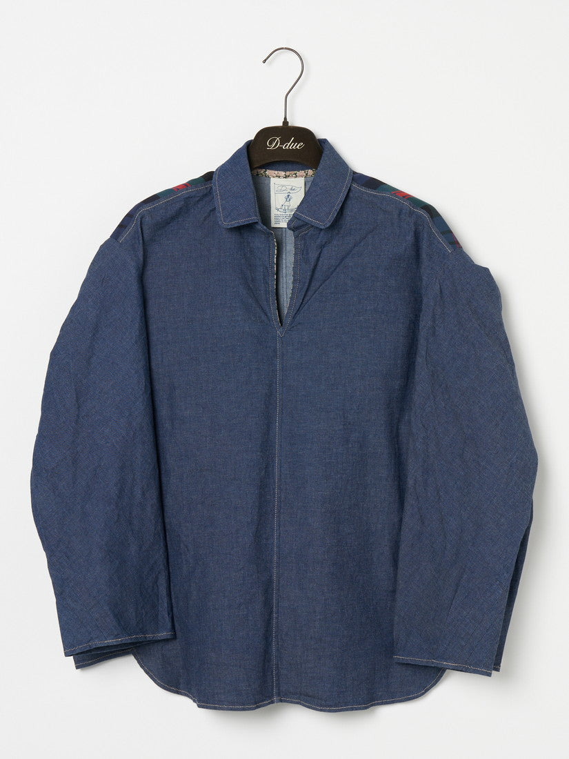 D-due マント型ブラウス デドゥエ チュニック ブラウス マント