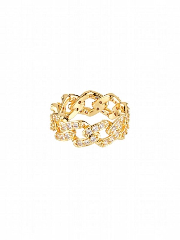 《Crystal Haze Jewelry》Mexican chain リング