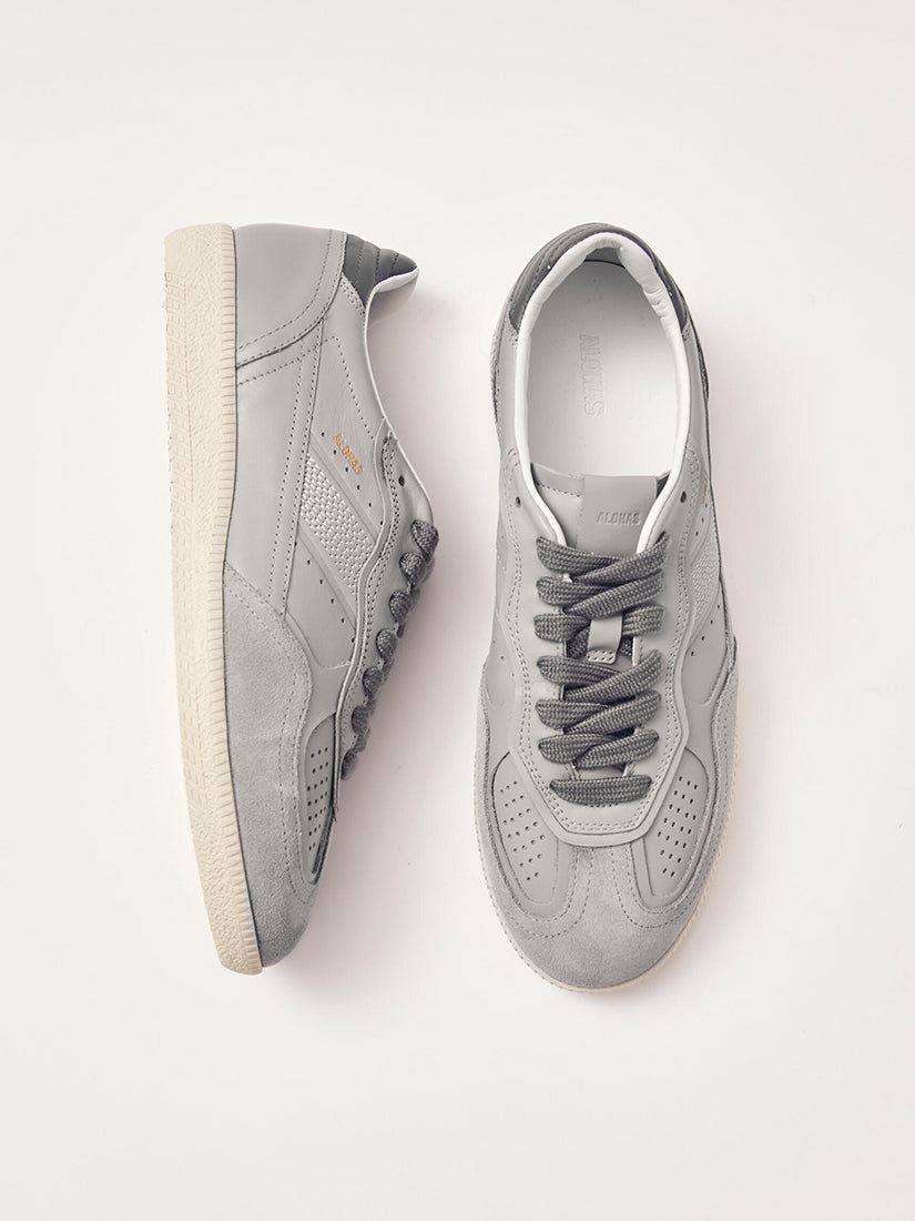 Rife Light Grey Leather Sneakers（スニーカー）｜H.P.FRANCE公式サイト