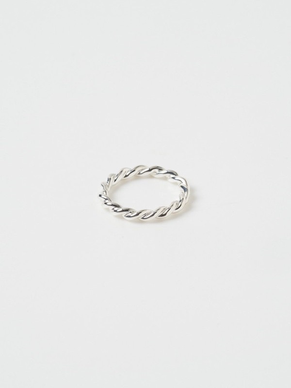 リング 3.0 twisted ring silver