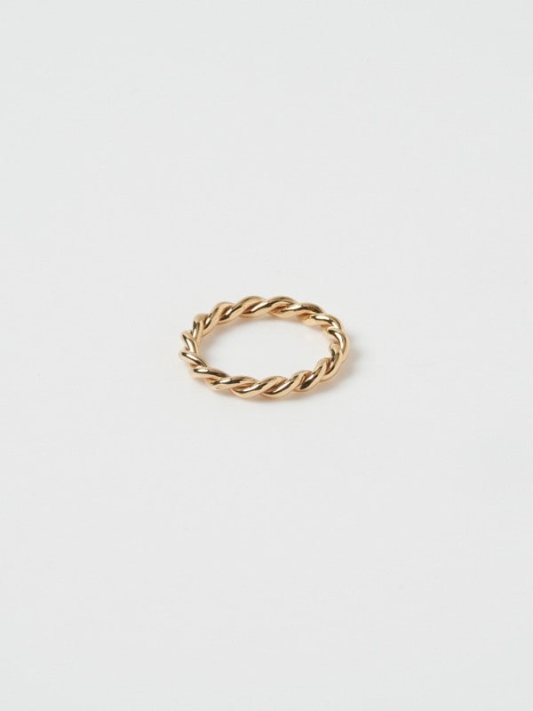 リング 3.0 twisted ring vermeil