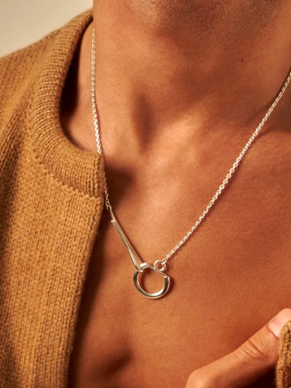 ネックレス Gousset necklace silver without medal