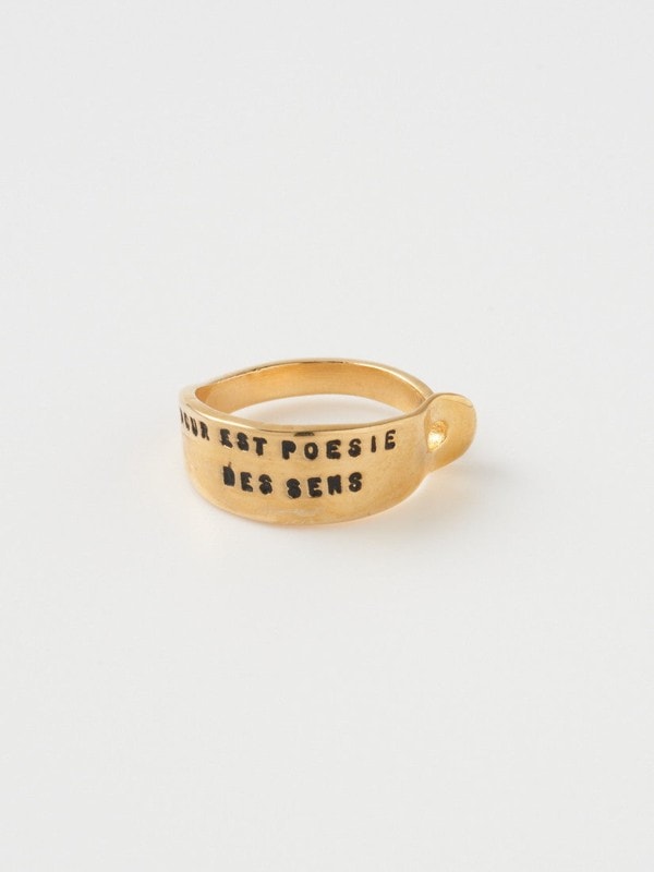 TRUNK SHOW PIECES｜L'amour est poesie des sens 愛は感覚の詩 リング