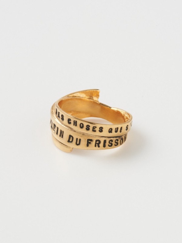 TRUNK SHOW PIECES｜L'air est 空気は… リング