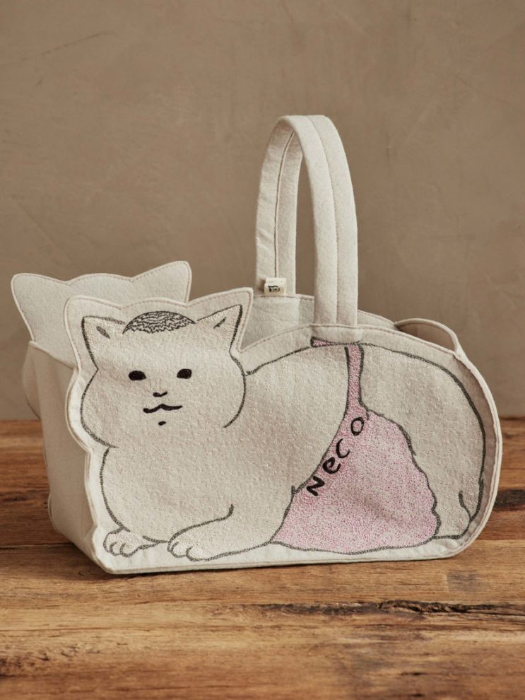 再入荷】きょうの猫村さんコラボレーション｜バスケット（バッグその他