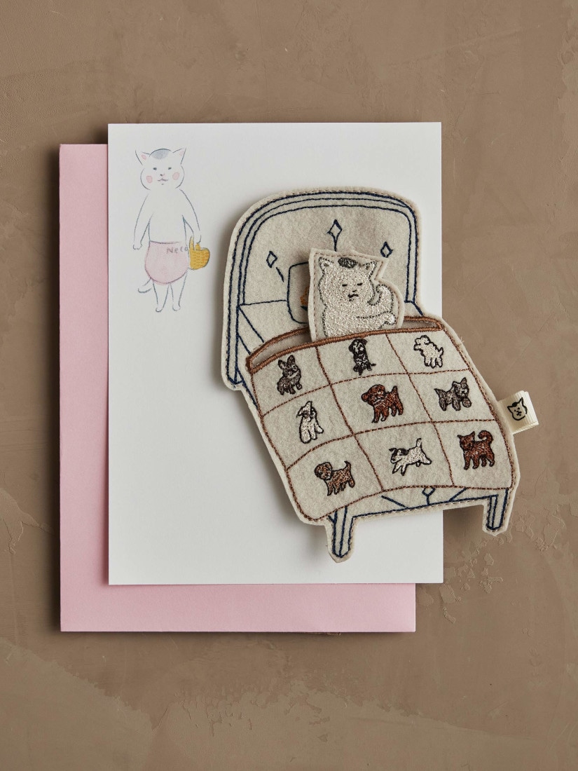 再入荷】きょうの猫村さんコラボレーション｜フェルトカード（オブジェ