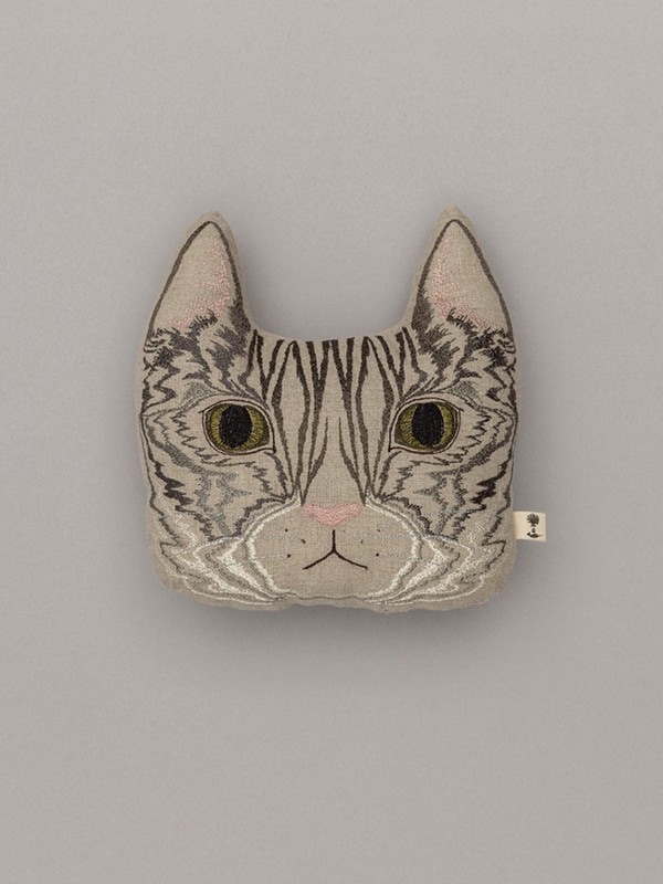 ミニクッション Tiny Pillow Tabby Cat