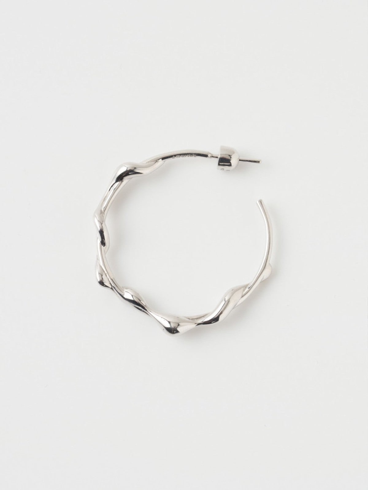 Nuri 35 Hoop Silver ピアス（ピアス）｜H.P.FRANCE公式サイト