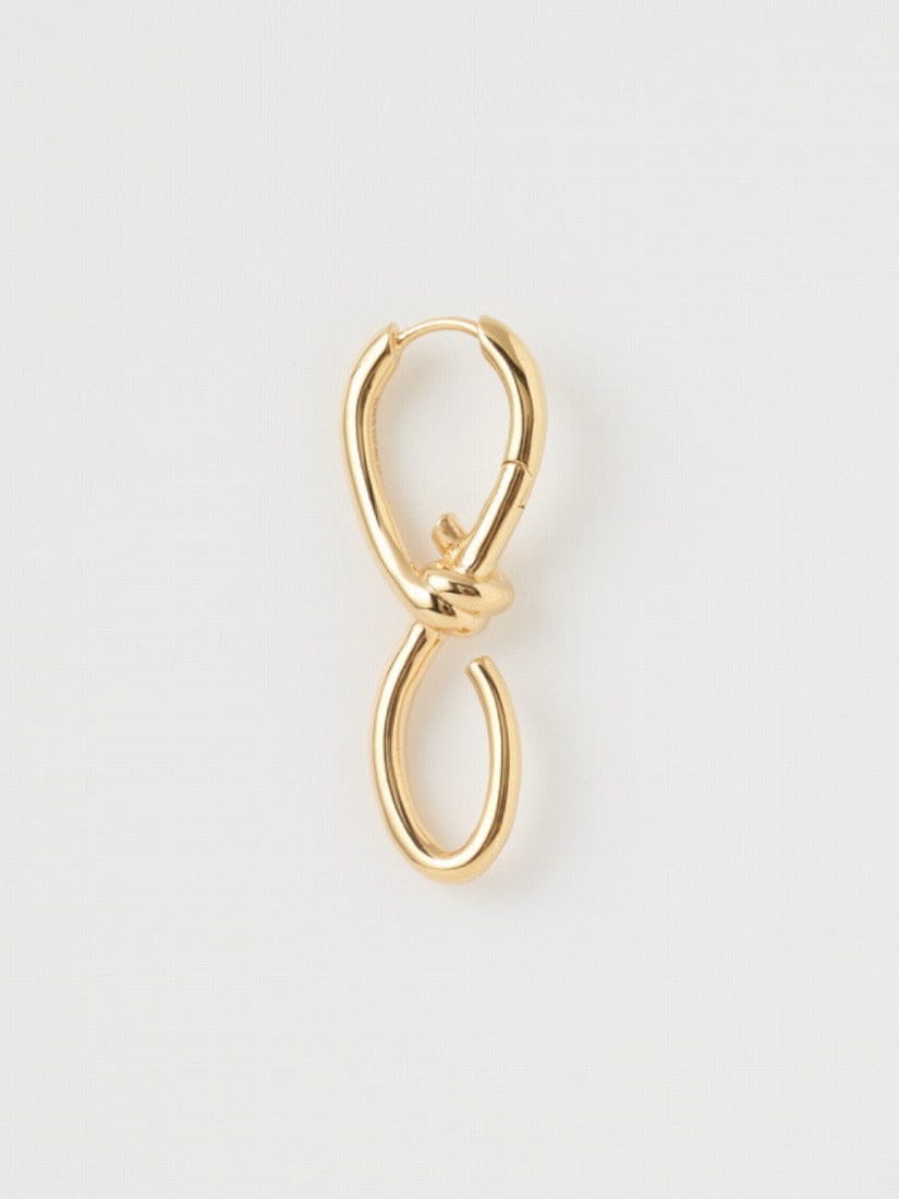 【美品】MARIA BLACK Pirro Earring Gold HP Maria Black Pirro polished-finish Drop Earring | Gold | FARFETCH